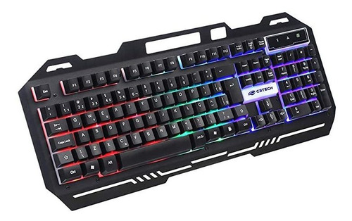 Teclado Gamer Usb Kg-40bk C3tech Rgb Barato