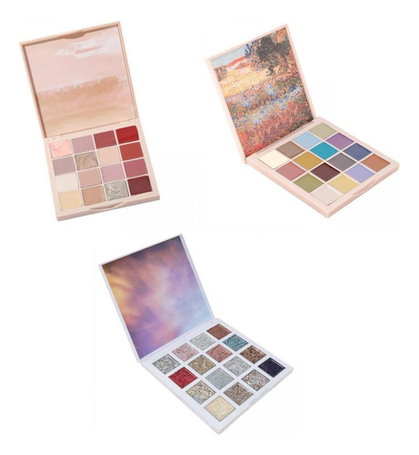 Modern Pigmented Solid Nail Palette Kit For