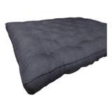 Colchon Para Futon 3 Cuerpos 190x140cm Chenille Antidesgarro