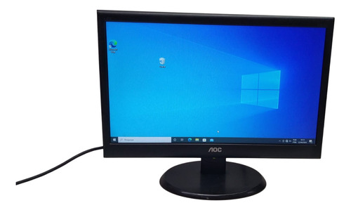 Monitor Aoc Lcd E950sw 19 Polegadas Vga Cor Preto 110v/220v