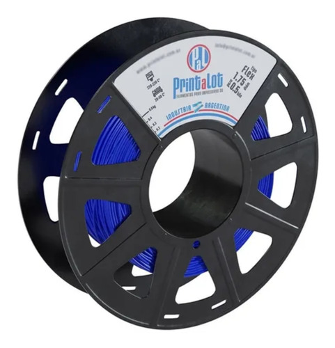 Filamento 3d Flex Printalot De 1.75mm Y 500g Azul