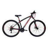 Bicicleta Mtb Unisex Venzo Loki Shadow Negro/rojo Talle S 