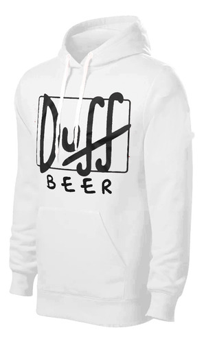 Duff Beer Buzo Canguro Los Simpson Unisex Varios Colores