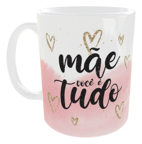 Caneca De Cerâmica Estampada Presente Lembrancinha Mãe P82