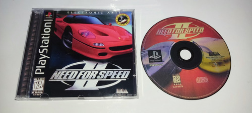 Need For Speed Ii Playstation Mídia Prata !