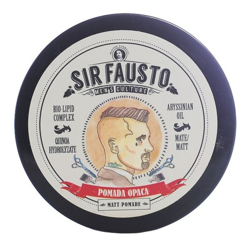 Sir Fausto Men´s Culture Pomada Opaca Pelo Barba 100ml Local