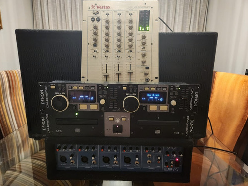 Denon Dn-d4500, Vestax Pcv-275 Y Mixer Pm500 Wharfedale Pro