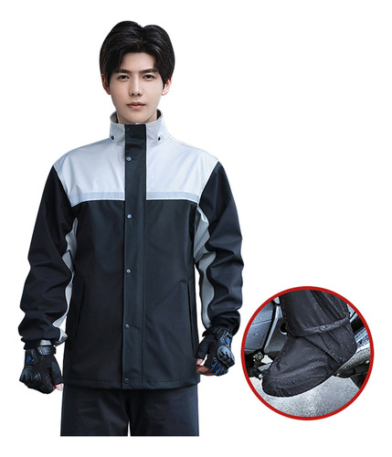 Conjunto De Chubasquero Para Hombre, Impermeable