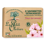 Le Petit Olivier Jabon Extra Suave - Flor De Cerezo - Limpia