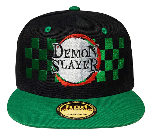 Gorra Plana Snapback Demon Slayer Anime Kimetsu No Yaiba