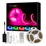 Kit De Tiras Led Rgb Cob, 32.8 Pies Ultra Brillantes (840 Le