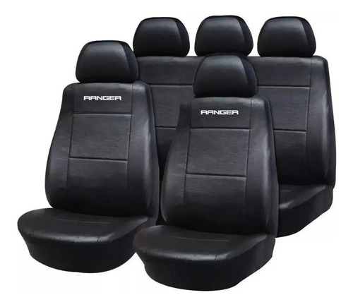 Funda Cubre Asiento Ford Ranger Doble Cabina 2013 2014 2015 