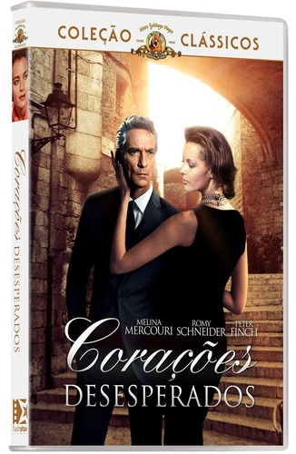 Corações Desesperados - Dvd - Melina Mercouri - Peter Finch