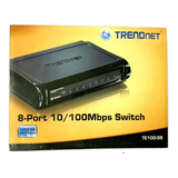 Switch Trendnet De 8 Puertos 10/100 Mbps Te100-s8 Local