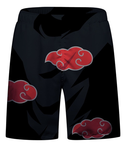 Shorts De Playa Y Natación De Anime Cosplay De Itachi Uchiha