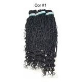 Aplique Cabelo Boho Goddess Loc Cherey Para Crochet Braid Cor #1 Id