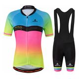 Maillot De Ciclismo De Mujer De Verano De Manga Corta