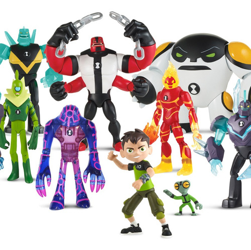 Ben 10 Muñecos Figuras De 13 Cm Ben10 Originales Playmates