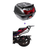 Parrilla Para Moto Vortex 300 Y Top Case Baul 40lt 2 Cascos