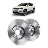 Discos De Freno Jeep Compass 2.4 Delanteros 2017 En Adelante