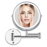 Espejo Articulado Led Con Aumento X5 Porfesional Makeup Baño