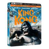 4k Ultra Hd + Blu-ray King Kong (1976) Steelbook Subt Ingles