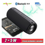 Bocina Estéreo Portátil Zealot-s51 Inalámbrica Con Bluetooth