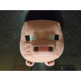 Peluche Minecraft Cerdo Rosa