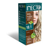  Inecto Kit Coloración Permanente Con Keratina Y Aloe Vera Tono 10.1 Platino