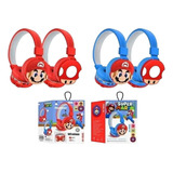 Audífonos Inalámbricos Bluetooth Diadema Super Mario Bros