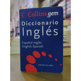 Collins Gem Diccionario Inglés Español English Spanish