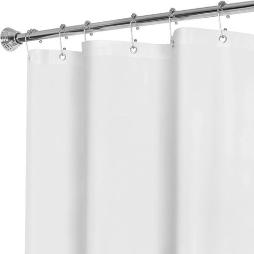 Combo 2 Protector De Cortina De Baño Pvc Pesado 100 Micrones