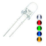 Leds Ultrabrillantes Diferentes Colores 5mm 1000 Piezas