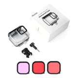 Kit Carcasa + Filtros Impermeable Para Gopro Hero 10 / 9 