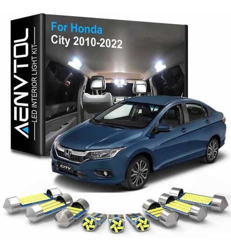 Led Premium Interior Honda City 2014 2017 + Herramienta