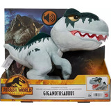 Jurassic World Dinosaurio Super Mordidas Peluche Giganotosau