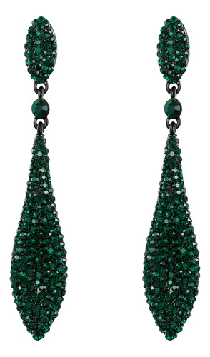 Aretes Ever Faith Elegantes Con Forma De Hoja Para Fiesta