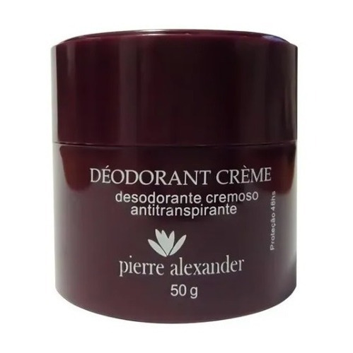 Desodorante Creme 50g Pierre Alexander Fragrância Sem Cheiro