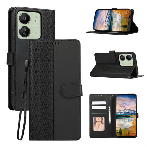 Funda Para Teléfono Oppo Compatible Con Realme 14 Pro, Diseño De Retazos A Cuadros En Relieve, A5 Pro, Estilo Cartera Con Cierre | MercadoLibre