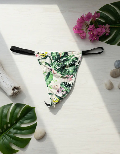 Victoria's Secret Tanga De Hilo Con Herraje En V