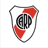 Vinilo Decorativo Escudo River Plate 50 Cm Pared Vidrio