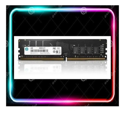 Memória Ram Gamer Hp 4gb 1x4gb Ddr4 2400mhz Pronta Entrega