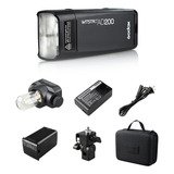 Lámpara De Flash Para Hss Con Sistema Mini Ad200 Godox De 20