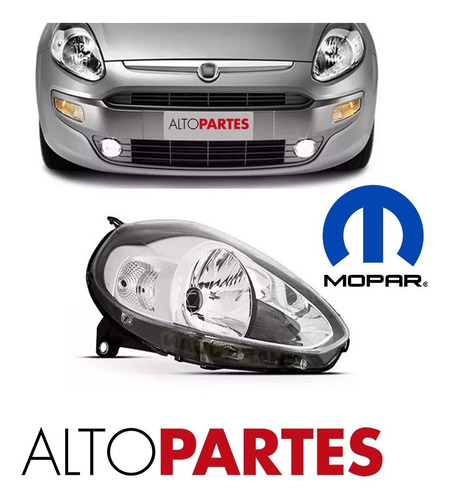 Optica Fiat Punto 2012 2013 2014 2015 2016 2017 Foto 2