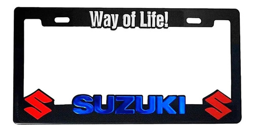 Par Portaplaca Suzuki Way Of Life