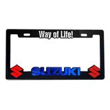 Par Portaplaca Suzuki Way Of Life