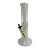 Bong De Vidro Ice Grande Resistente 27 Cm Com Bowl Aluminio