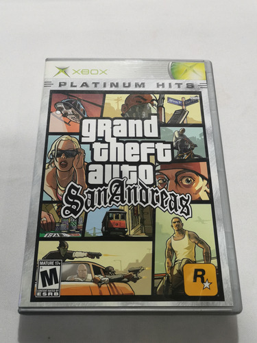 Grand Theft Auto San Andréas Xbox Clasico / Xbox 360 