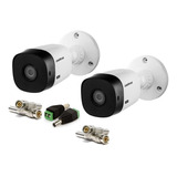 Combo 02 Cam Intelbras Vhl 1220b Full Hd Ir 20m C/conectores