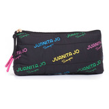 Neceser Cartuchera Grande Mujer Dama Viaje Juanita Jo Multicolor Estampado Diseño Versatil Y Practico Cierre De Cordon Apertura Y Cierre Facil Y Seguro Textil Puffer Ligero Y Duradero